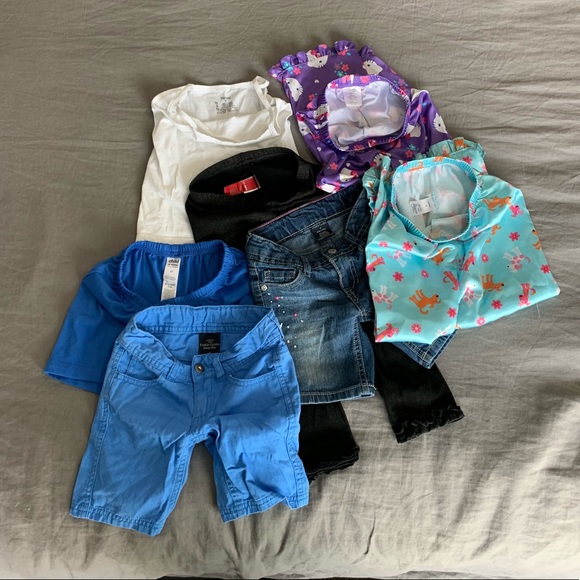 7 Girls Items Size 4T | 4 Bottoms Tops PJs GUC - Picture 6 of 8